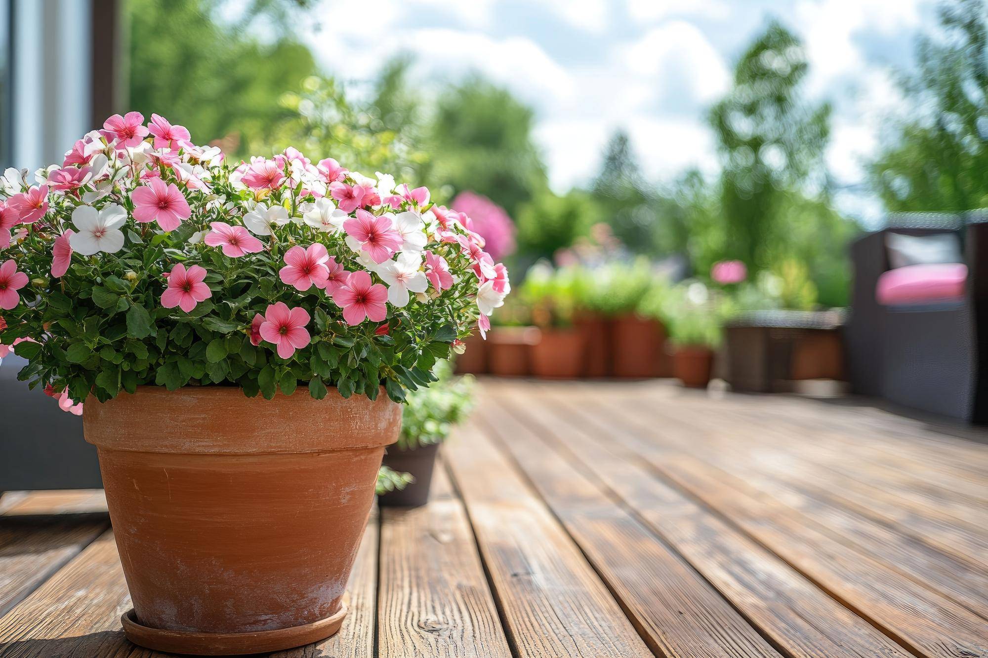 Bardzo słoneczny balkon jakie kwiaty sprawdzą się najlepiej?